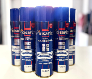 COLA SPRAY ALTA RESISTENCIA 500ml- KISAFIX